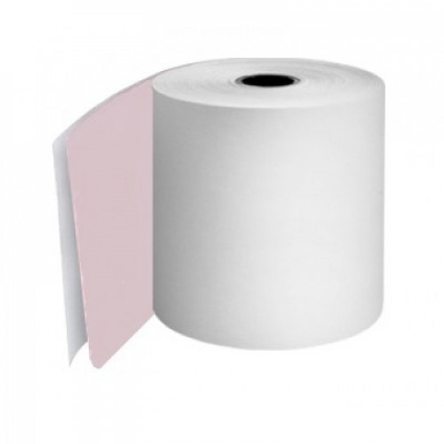 76mm 2 Ply Rolls White/Pink Boxed 20s : THIS PRODUCT COMES WITH FREE NEXT DAY DELIVERY. - M055