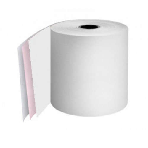 76mm 3 Ply Rolls White/Pink/White Boxed 20s - M063